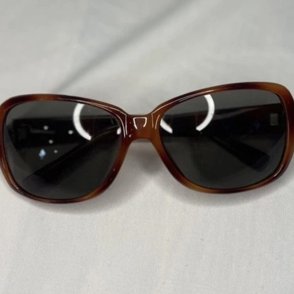 Cole Haan Brown Tortoise Wrap Sunglasses unisex - Picture 5 of 7